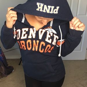 Denver Broncos PINK Hoodie